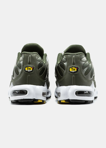 Хакі Осінні кросівки чоловічі nike air max tn plus khaki white | найк аір макс хакі No Brand
