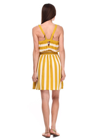 Гірчична повсякденний сукня гірчичний Naf Naf