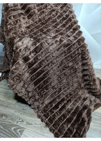 Плед Шарпей, Євро, 200*230 см, полоска 4 см No Brand (365578751)