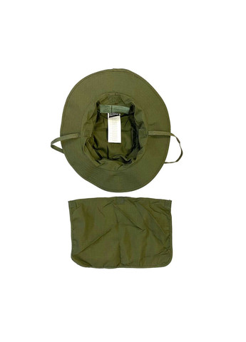 Панама Sturm Mil-Tec British Boonie Hat with Neck Flap R/S M Olive M-TAC (302251145)