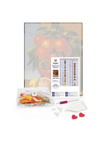 Алмазная мозаика "Весенний букет" 40х50 см Ідейка (372821701)