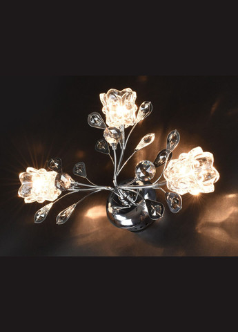 Бра настінна 26415 Хром 25х35х16 см. Sunnysky (364767402)