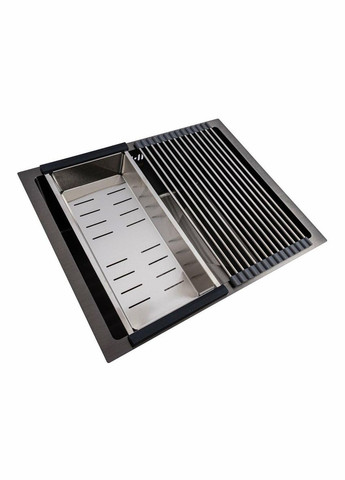 Кухонная мойка PVD черная СМ 54*44 Handmade (монтаж под столешницу) Valeso (342069730)