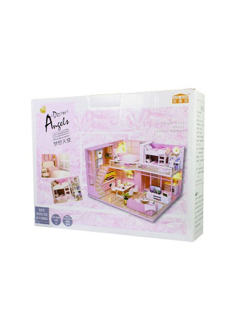 3D Румбокс ляльковий будинок DIY L-026-BC Dream Angels дитячий конструктор 10 шт. Cute Room (352012229)