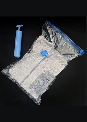 Вакуумні пакети для одягу та речей з автоматичним клапаном Набір вакуумних ЗІП пакетів 5 шт. (М1350368) No Brand (338620197)