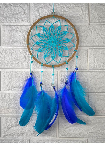 Авторский набор для творчества "Ловец снов" голубой Dream Studio (363057526)