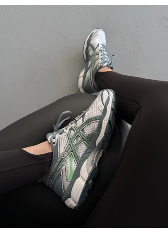 Білі кросівки чоловічі і жіночі asics gel-cumulus 16 white ironclad | асікс гель-кумулус 16 білі демісезон No Brand