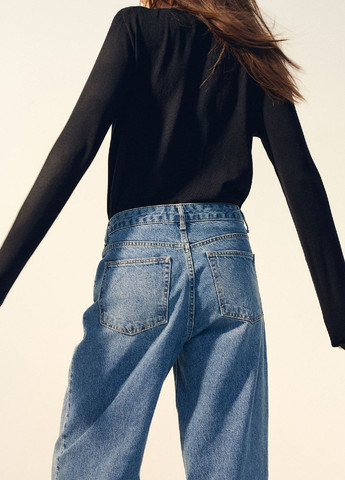 Черный демисезонный кардиган H&M