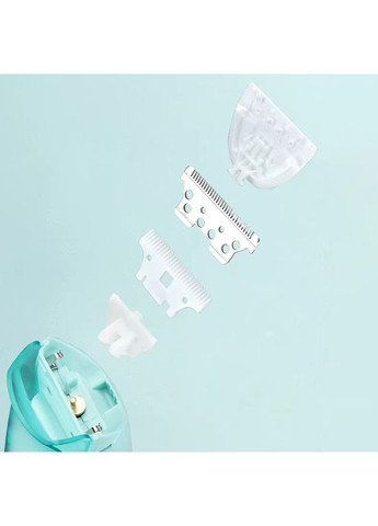 Машинка для стрижки дітей та немовлят з вологозахистом IPX7 безшумний тример з трьома насадками (MS201) VGR (361029164)