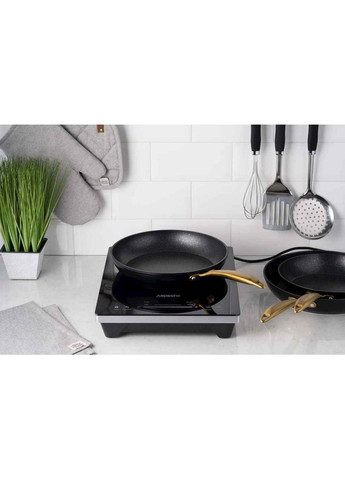 Сковорода 24см Black Mars Sparkle чорний Ardesto (354342366)