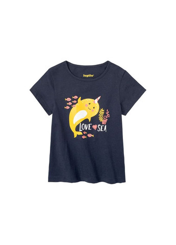 Комбинированная летняя набор футболок для девочки Lupilu