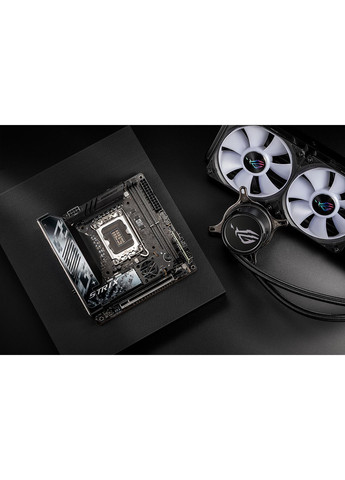 Материнская плата ROG STRIX Z890-I GAMING WIFI s1851 Z890 2xDDR5 M.2 DP USB Type-C Wi-Fi BT mITX 90MB1IC0-M0EAY1 Asus (360795725)