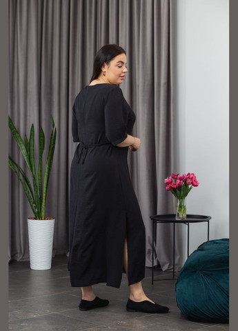 Черное повседневный платье 25.2669 48( ) AKSAN