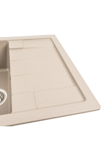 Гранитная мойка для кухни INTENSO 6550 матовая Титан Valeso (358059945)