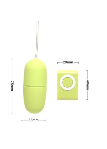 НАЙНИЖЧА ЦІНА В УКРАЇНІ Віброяйце силіконове на дистанційному управлінні Вібромасажер Вібратор Baile (300168239)