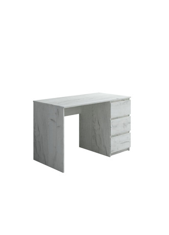 Письменный стол Kade-1 3 ящика 100х50х75 см Дуб Крафт белый МОМЕБ (291882982)