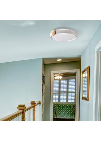 Люстра із пультом світлодіодна, стельовий світильник 328847 Arletta 40 Led 1x48W 3000K-6000K 5200Lm IP44 Сірий (095406) Goldlux (361312136)