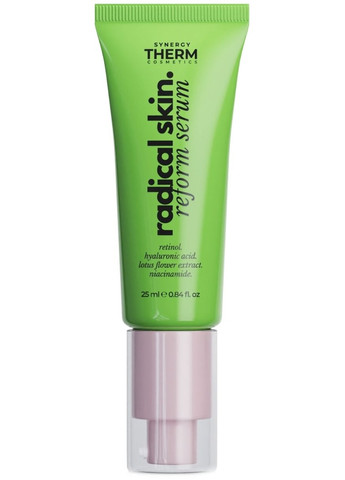 Оновлювальна сироватка з ретинолом, гіалуроновою кислотою та ніацинамідом Radical Skin Reform Serum 25ml (1463901-35308703) Synergy Therm (369104539)