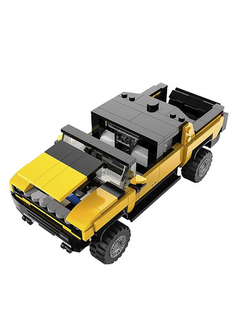 Машинка Hummer EV конструктор bricks 1:30 колір жовтий CB-00278197 Rastar (332330149)