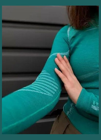 Жіноча термофутболка з довгим рукавом Ergowool,, Iron/Black Accapi (338371249)