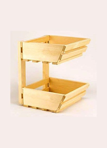 Лоток для овощей и фруктов из дерева Цукини ваниль (ЯХО-000802) No Brand (327848918)