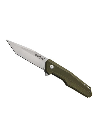 Ніж складаний на підшипнику з клинком із сталі D2 SG 153 army green Grand Way (306523950)