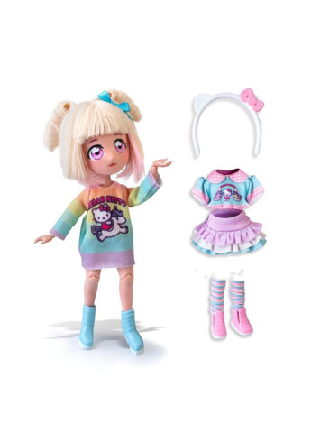 Детская кукла "Стильная Конфета-единорог" HKTF2000 серии "Hello Kitty" 4SF Manga Dolls (360805701)