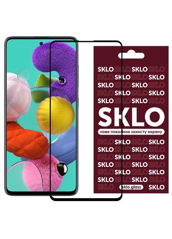 Захисне скло 3D (full glue) для Samsung Galaxy A51 / M31s SKLO (293511775)
