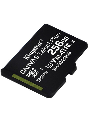 Карта памяти microSDHC/SDXC UHS-I Class 10 Canvas Select Plus 256Gb Kingston (298995107)