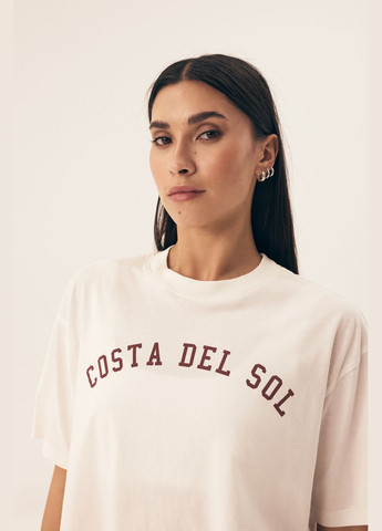 Кремова всесезон жіноча піжама футболка + шорти Henderson