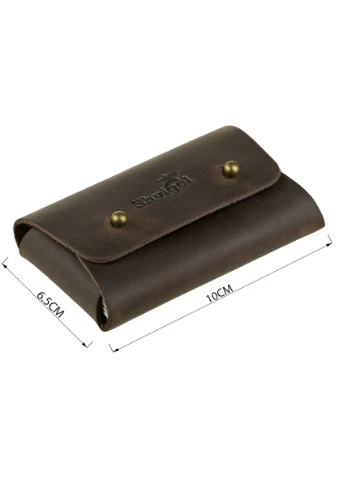 Візитниця Коричнева 10х6,5 см Shvigel (391329833)