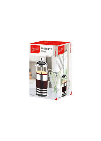 Френч-пресс Gemini Asti AR-1906-AFP 600 мл Ardesto (364790615)