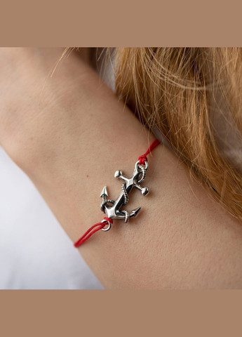 Браслет з червоною ниткою Якір 141312 Oniks (264022753)