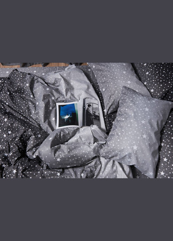 Комплект постільної білизни Микросатин Premium «» Полуторний Євро 160х220 наволочки 2х50х70 (MS-820005131) Moon&Star starry night (293147743)