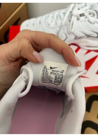 Розовые демисезонные кроссовки мужские nike tn plus white pink найк аир макс тн плюс No Brand