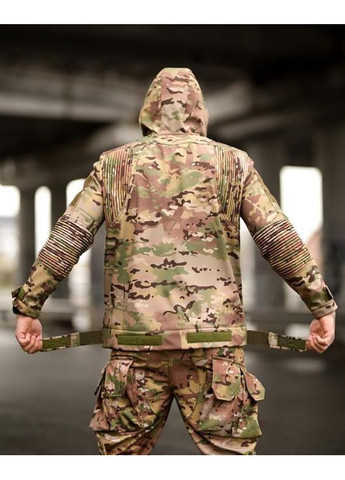 Армійський чоловічий демісезонний костюм SoftShell мультикам Freedom