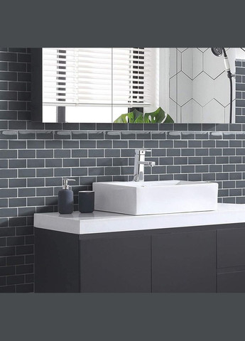 Самоклеящаяся полиуретановая плитка серый кирпич 305х305х1мм SW-00001153 No Brand (316051070)