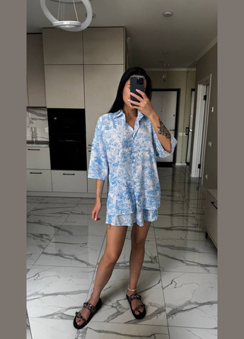 Костюм трійка(шорти, сорочка і хустинка) Adelante (341679819)