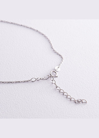 Колье Шарики в белом золоте кол02226 43 Oniks (264392779)