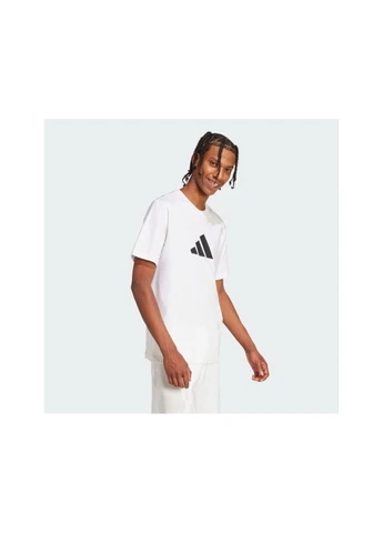 Комбінована футболка чоловіча future icons 3 bar logo sportswear jd4913 adidas