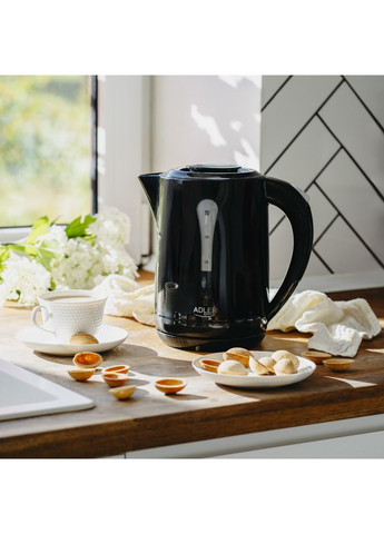 Електрочайник AD 1244 black Adler (372458823)