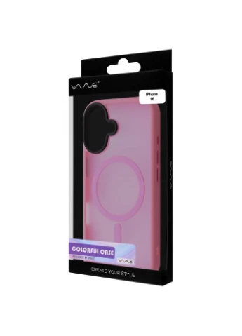 Чохол Matte Insane Case with Magnetic Ring для iPhone 16 Black Wave (379691094)