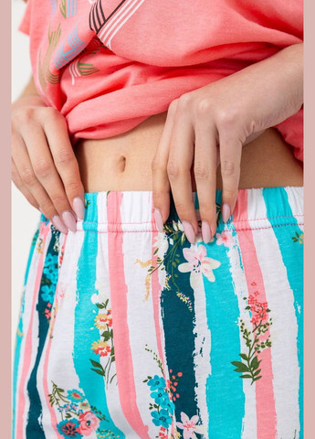 Комбінована жіноча піжама з принтом Ager 219R117