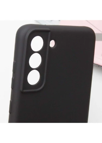 Чохол TPU Liquid Silk Full Camera для Samsung Galaxy S21 FE Getman (390654261)
