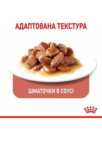 Вологий корм для дорослих кішок Appetite Control Care шматочки в соусі 85 г Royal Canin (286472531)