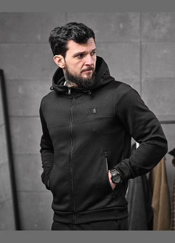 Стильний чоловічий спортивний костюм The North Face чорний Freedom (324560574)