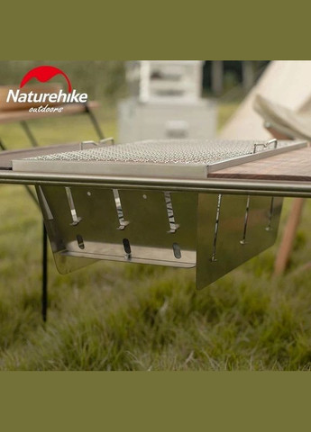 Гриль портативный Picnic BBQ Grill NH20CJ006, р-р L, сталь Naturehike (353502623)