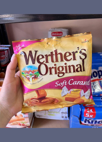 Цукерки 🍬Soft Caramel Werther's Original Soft Caramel 180 гр. Німеччина Storck (346050164)