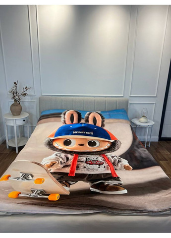 Плед 3D Лабубу №8 31263 160х200 см FlexDress (368762655)