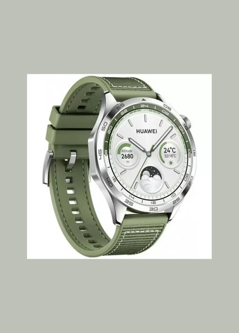 Smart Watch GT 4 46mm Green (Woven Strap) UA Huawei (330029624)